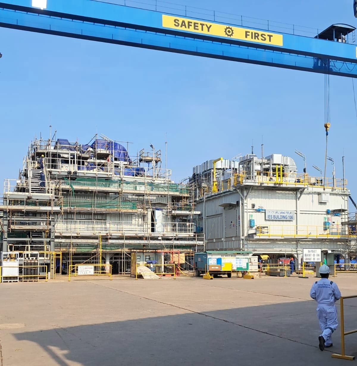 Pioneer Offshore Solutions QHSE team and safety practices at the Batam facility
